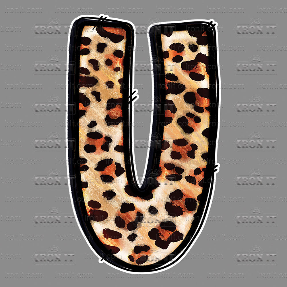 U Leopard Print