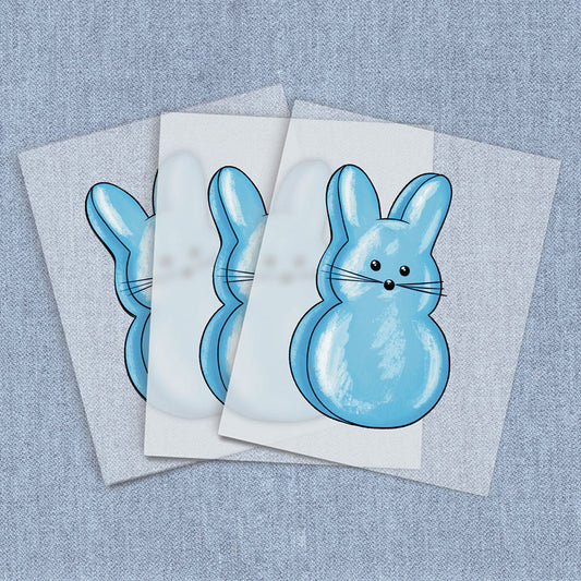 Blue Marshmellow Bunny