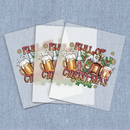 Full of Christmas Spirits