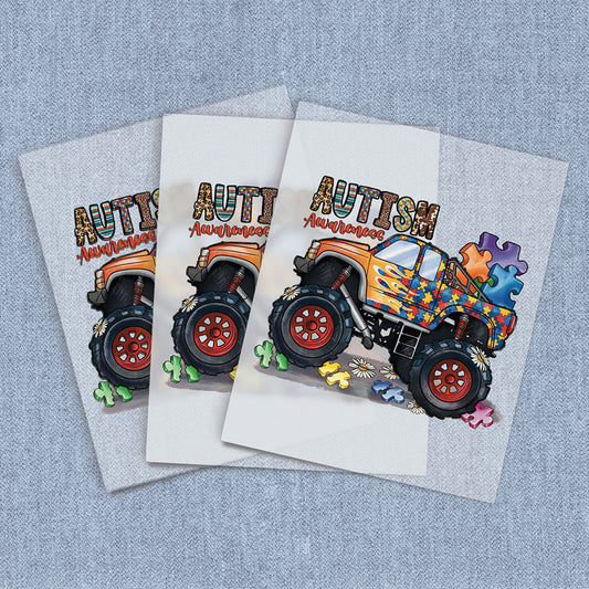 Autism Awareness Monster Truck