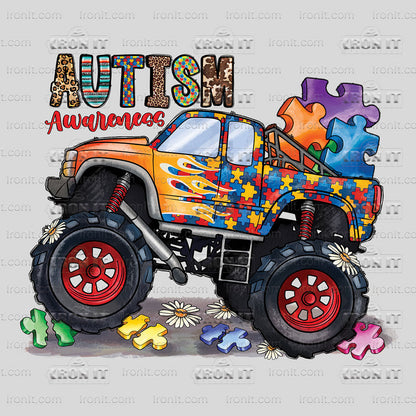 Autism Awareness Monster Truck