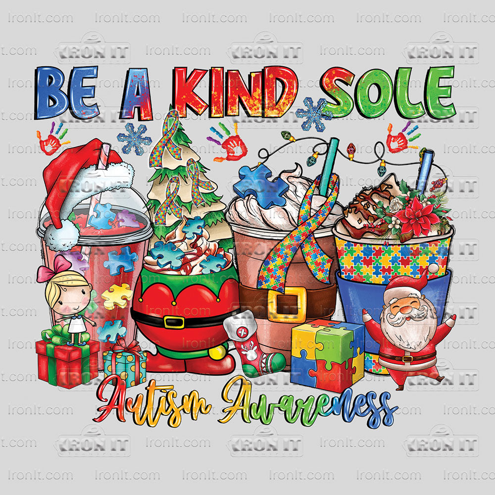 Be A Kind Sole Autism Awareness Christmas Coffee