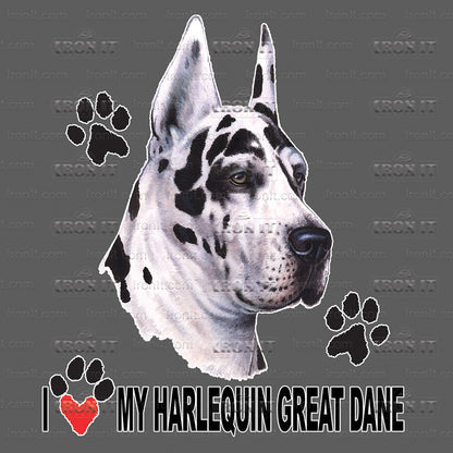 Harlequin Great Dane