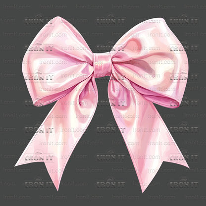 Pink Silk Coquette Bow