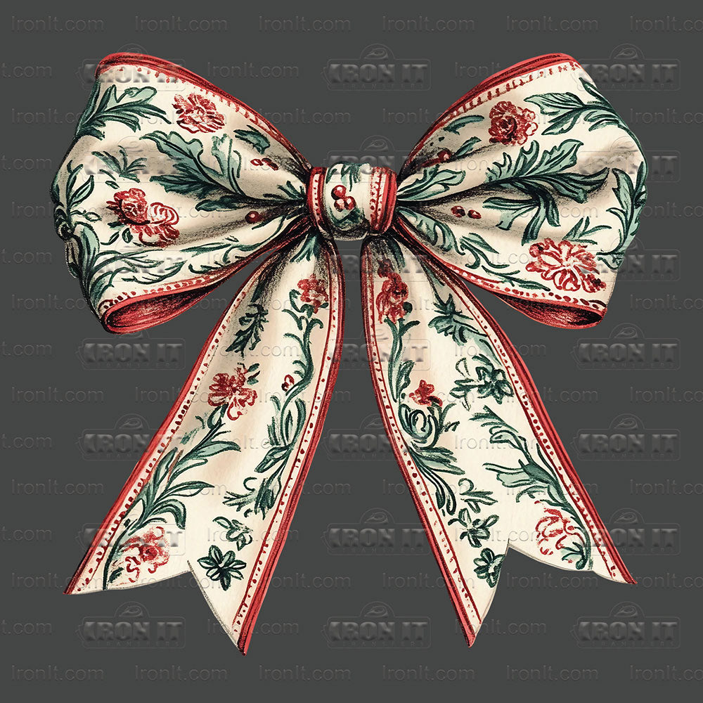 Vintage Christmas Coquette Bow