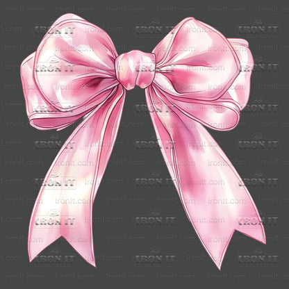 Pink Silk Coquette Bow