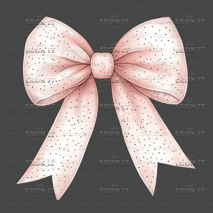 Pink Sparkle Coquette Bow