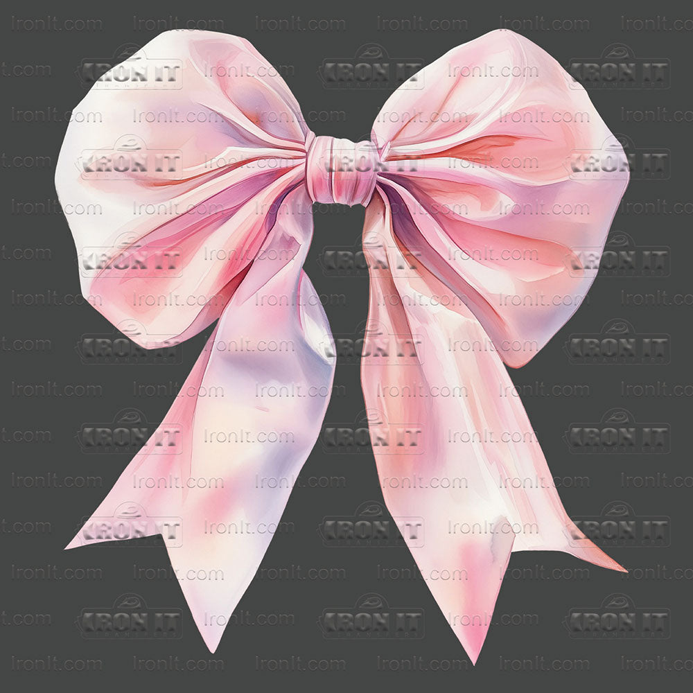 Pink Silk Coquette Bow