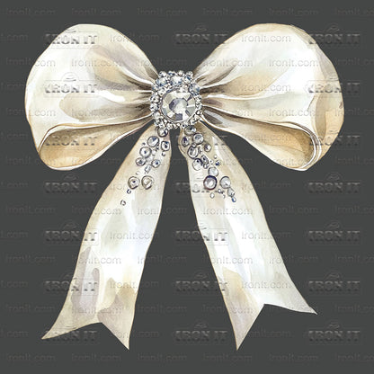 Diamond Coquette Bow