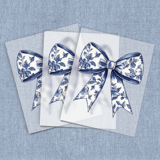 Polish Pottery Inspired Coquette Bow