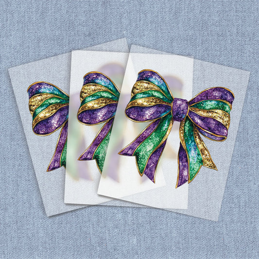 Mardi Gras Coquette Bow