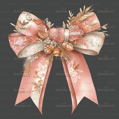 Pink Winter Coquette Bow