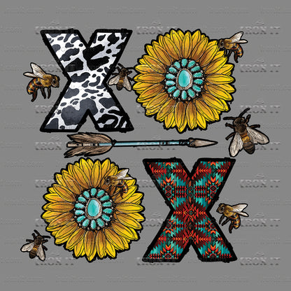 XO Sunflowers Bees