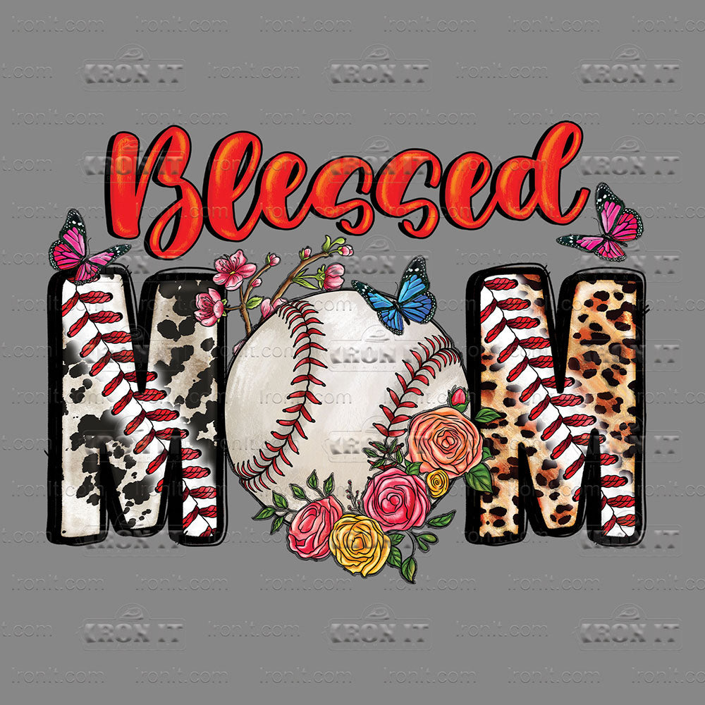 Blessed Mom Baseball