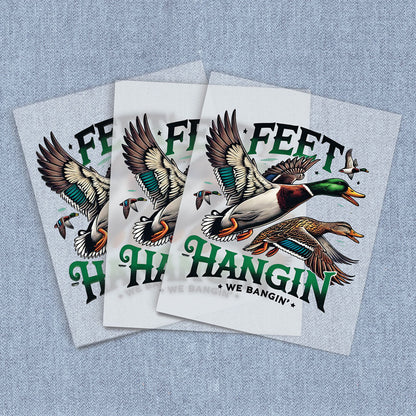 Feet Hanging