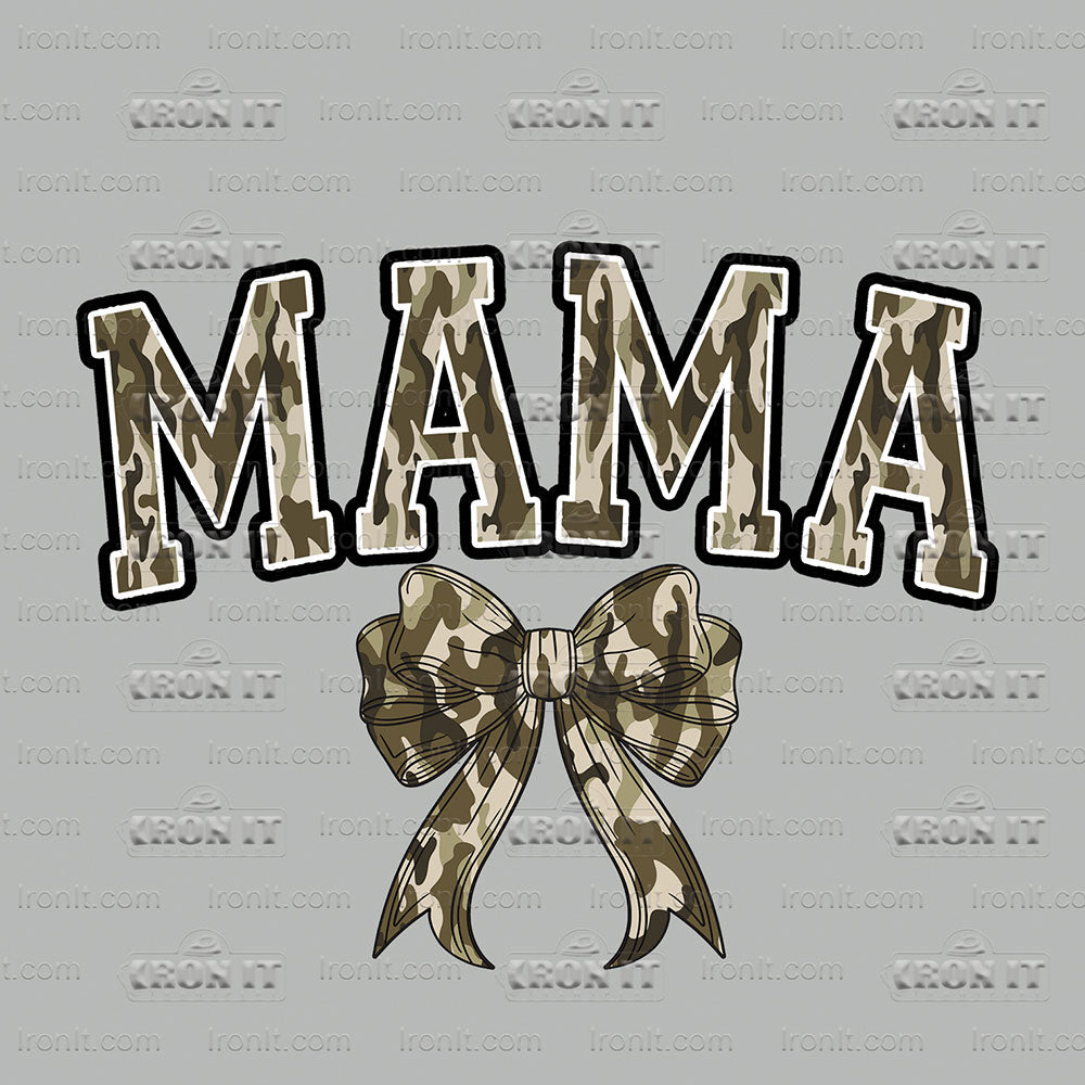 Mama Camo Bow