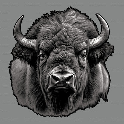 Bison Portrait