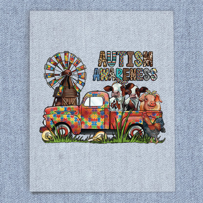 Autism Awareness Truck