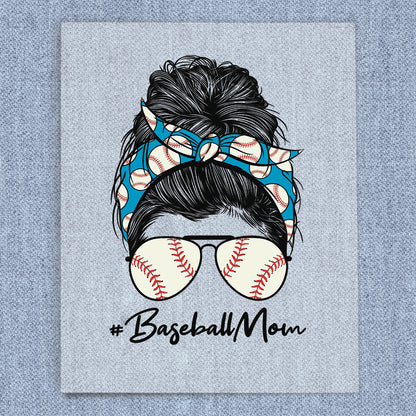 Baseball Mom Bun