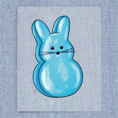 Blue Marshmellow Bunny