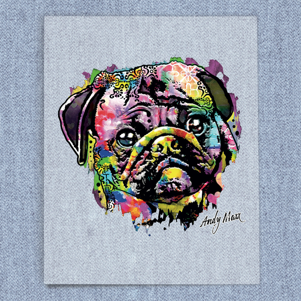 Colorful Pug