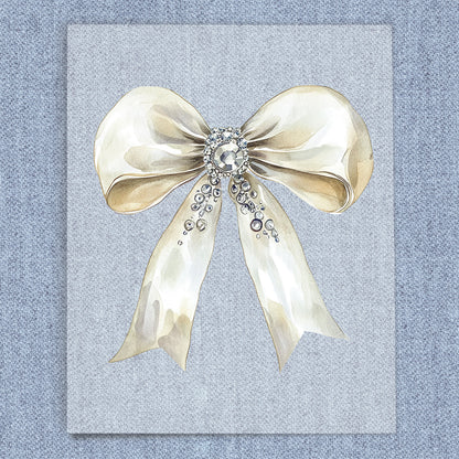 Diamond Coquette Bow