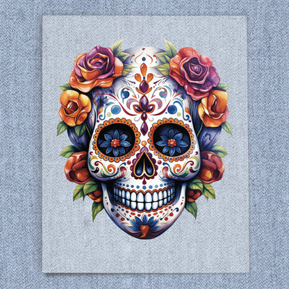 Floral Sugar Skull 2