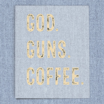 God Guns Coffee