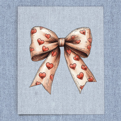 Hearts Coquette Bow