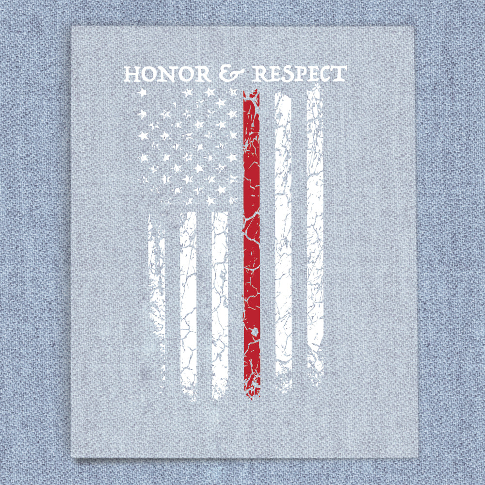 Honor & Respect Red Line