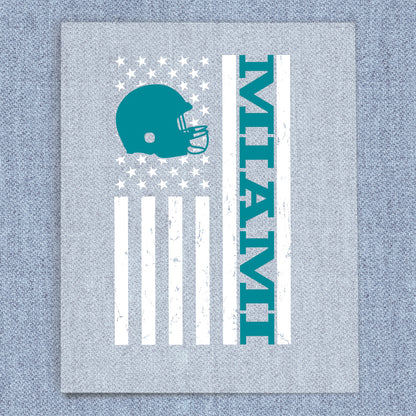 Miami Football Flag