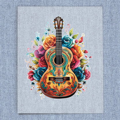 Painted Guitar