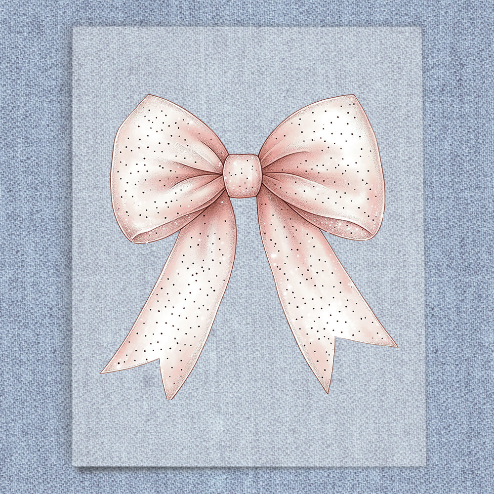 Pink Sparkle Coquette Bow