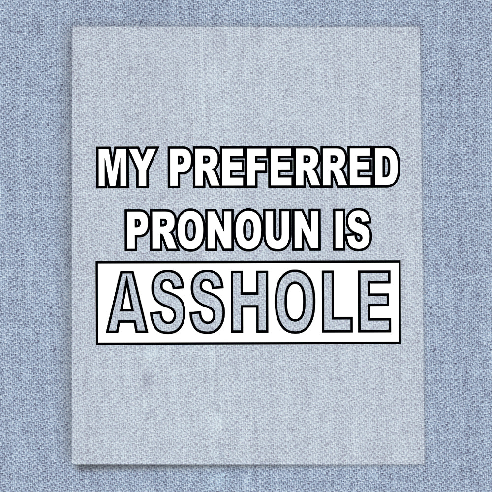 Pronoun Asshole