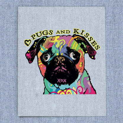 Pug and Kisses