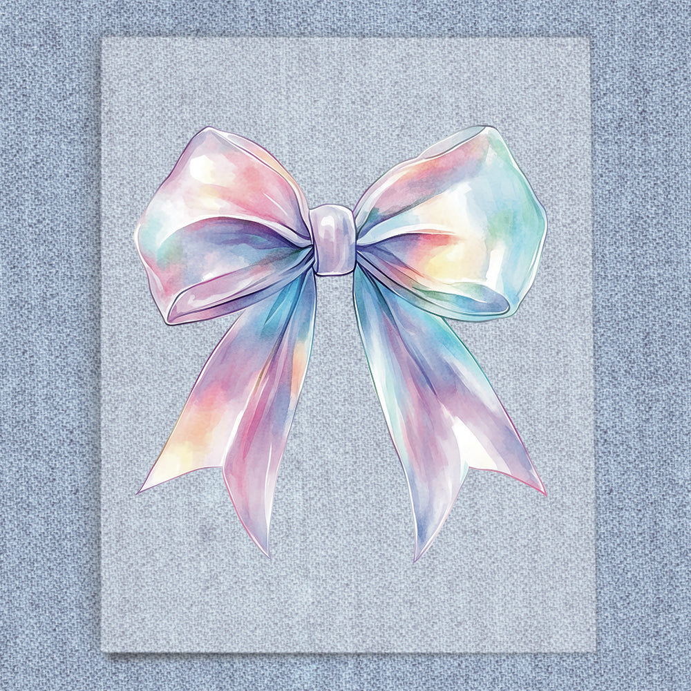 Rainbow Coquette Bow