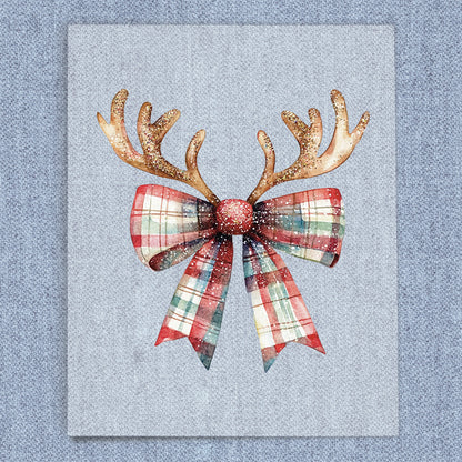 Reindeer Coquette Bow