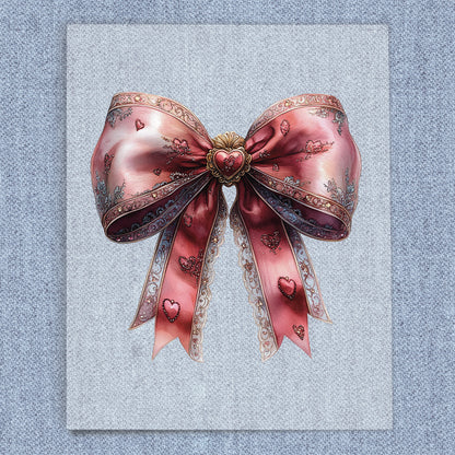 Royal Hearts Coquette Bow
