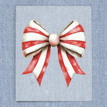 Santa Hat Coquette Bow