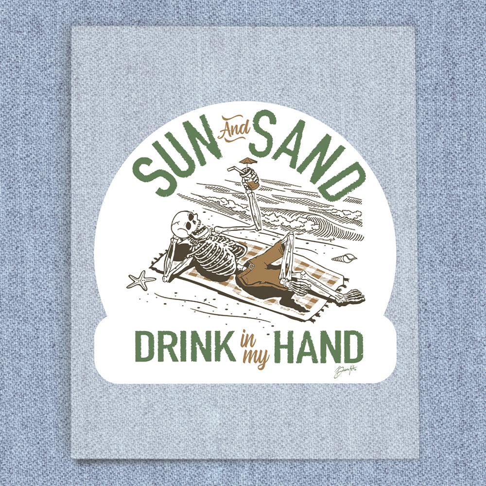 Sun & Sand Skeleton Green