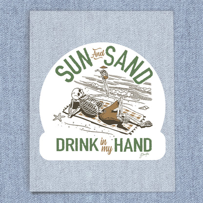 Sun & Sand Skeleton Green