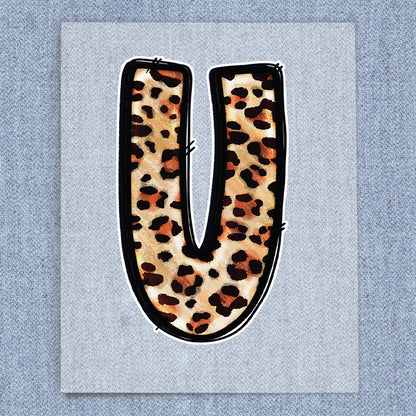 U Leopard Print