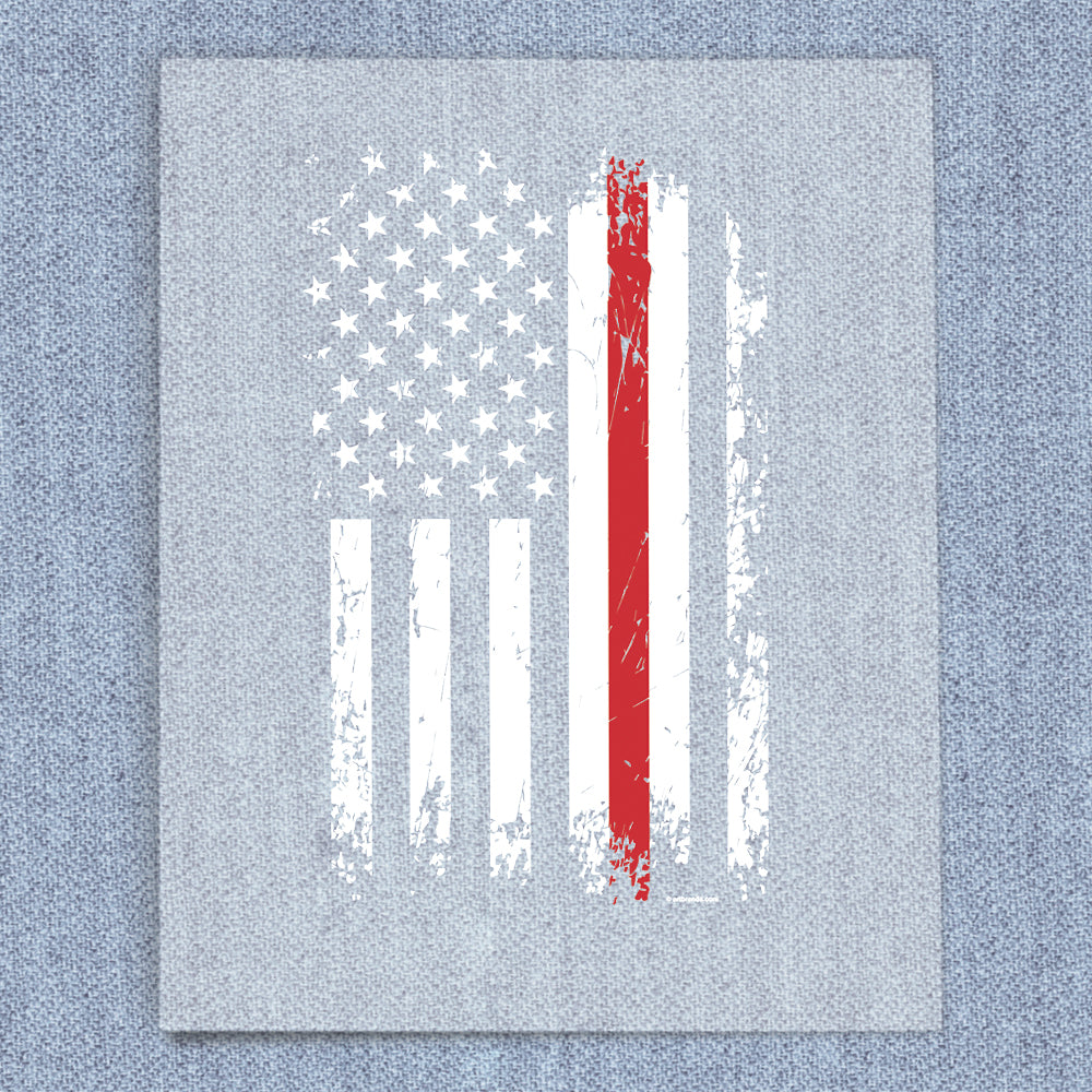 Vertical Thin Red Line