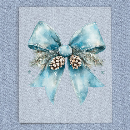 Winter Coquette Bow