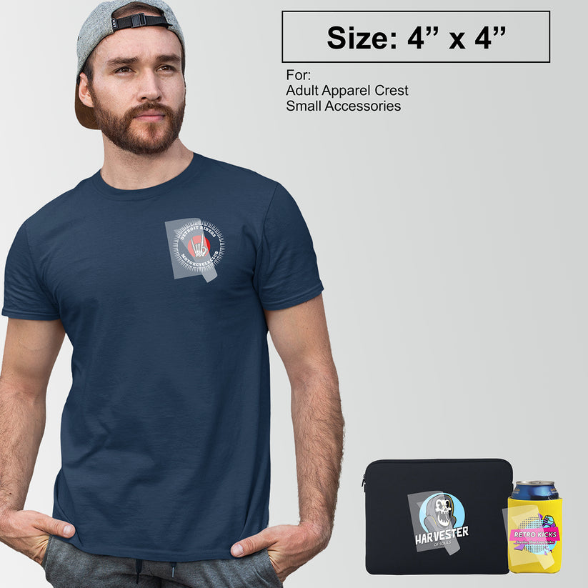 Individual Custom DTF Transfers By Size – Iron It Transfers